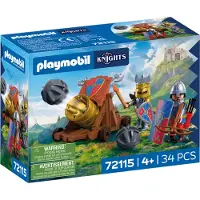 Playmobil Lion Knights Fire Cannon Byggspel