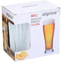 Alpina Ölglas 41,5cl 6-pack
