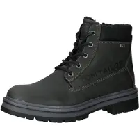 Tom Tailor Boots med snörning antracit