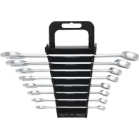 Ks Tools 517.0048 5170048 Ring-spärrnyckel-set Nyckelvidd (Metrisk) (för titel) 8 - 19 mm