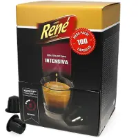 Chef Rene | Intensiva - 100 kapslar till Nespresso