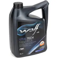 WOLF Vitaltech Pi C3 Sae 5w-40 5l Motorolja