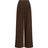 Vila Benne Wide Leg Höga Midje Byxor