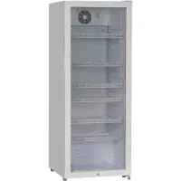 Silva G-KS 2435 dryckeskyl, 237 L, glasdörr, Airflow Weiß