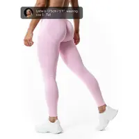 Relode Aura Seamless Scrunch Tights - Light Pink