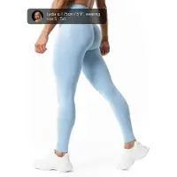 Relode Aura Seamless Scrunch Tights - Light Blue