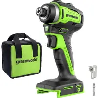 Greenworks ID3220A2 batteridriven slagborrmaskin 24 V 220 Nm (utan batteri och laddare)