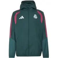 Adidas Real Madrid Jacka All Weather Tiro 26 - Aurora Ivy/rosa - , storlek Large