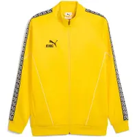 Puma Träningsjacka teamKING Anthem - Gul/Svart, storlek Small