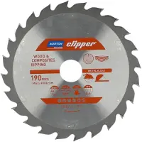 Norton Sågklinga för trä 70184608052; 190x30 mm; Z24