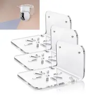 24.Se Väggfäste för kamera i klarplast 3-pack