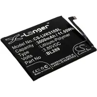 123accu Batteri till SmartPhone, Mobil för Lenovo K5 Play, L38021
