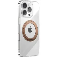 JOYROOM JR-16JL6 iPhone 16 Pro Ultra-tunt MagSafe-kompatibelt fodral med 360° ringstativ - Guld