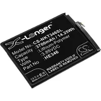 123accu Batteri till SmartPhone, Mobil för Nokia 7 Plus, TA1046