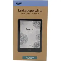 Amazon Kindle Paperwhite - 12:e generation - eBook-läsare - 16 GB - 7 monokrom Paperwhite - pekskärm - Bluetooth, Wi-Fi - jade - annonser stöds på låsskärm