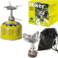 Meva Lätt turistkök för gaspatroner (ventil eller gänga) HIKER 70gram 2,4kW