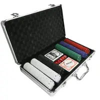 Stylekiste Pokerset 300 chip med väska i aluminium