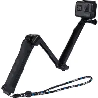 24.Se 3-vägs selfie stick och stativ för GoPro HERO