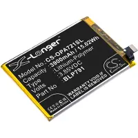 123accu Batteri till SmartPhone, Mobil för OPPO A72 5G 2020, A73 5G 2020, PDYM20 m.fl.