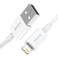 Baseus Superior Series Lightning Kabel - 1m - Vit