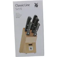 WMF 1874699990 knivblock 6-delat Classic Line
