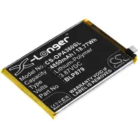 123accu Batteri till SmartPhone, Mobil för OPPO A36, PESM10, A36 2022