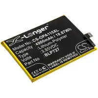 123accu Batteri till SmartPhone, Mobil för OPPO A11x, PCHT00, PCHM00