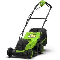Greenworks Batteridriven gräsklippare LM3602A1; 48 V; 36 cm (utan batteri och laddare)