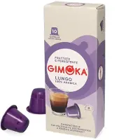 Gimoka | Lungo 100% Arabica - 10 kapslar till Nespresso