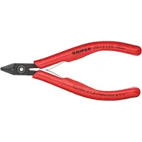 Knipex 75 12 125 Elektronik och finmekanik Sidoskärare med facett 125 mm
