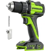 Greenworks Skruvdragare/borr DD345; 24 V; 45 Nm (utan batteri och laddare)