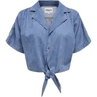 ONLY Blus 'ONLPaula' blå denim