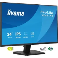 Iiyama ProLite LCD-skärm EEK C (A - G) 60.5 cm (23.8 tum) 1920 x 1080 pixel 16:9 1 ms Hörlursuttag IPS LCD