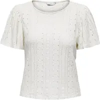 ONLY T-shirt 'ONLRiverside' vit