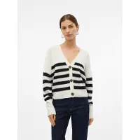 Vero Moda Kofta 'VMLEA' svart / vit