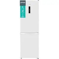Gorenje N619EAW4 - Kylskåp/frys - bottenfrysskåp - bredd: 59.5 cm - djup: 59 cm - höjd: 186 cm - 304 liter - Klass E - vit
