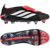 Adidas Predator Elite Fold-over Tongue Sg Immortal Dna - Svart/vit/lucid Red - Soft Ground (Sg), storlek 44