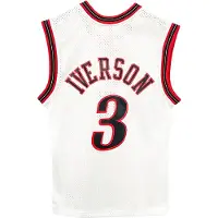 Mitchell & ness T-shirt 'NBA Swingman Philadelphia 76ers - Allen Iverson' blå / röd / svart / vit