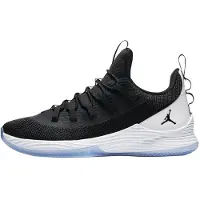 Nike Air Ultra Fly.2 Låg Svart Herr Sneakers Svart-Vit AH8110-010 42.5