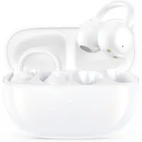 BWOO sportigt Bluetooth headset / trådlösa hörlurar in-ear / open ear hörlurar - Vit