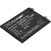 24hShop Batteri till SmartPhone, Mobil för VIVO iQOO 9 Pro, iQOO 9 Pro 5G, I2022 m.fl.