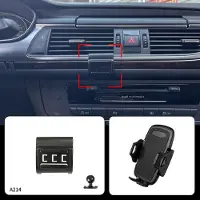 24.Se Mobilhållare Audi A6L 2012-2018