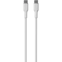 Puro Elektrik Puro Soft USB-C - USB-C 60W 1,5 m silikonkabel - vit