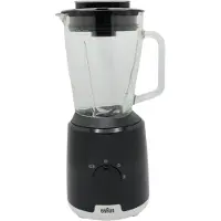 Braun JB1051, Bänkmixer, 1,25 l, Pulsfunktion, Iskrossning, 0,9 m, 600 W