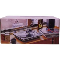 Audio-Technica AT-LP70XBT, Remdriven skivtallrik, Helautomatisk, Svart, Silver, V-bälte, Gjuten aluminium, 33 1/3,45 RPM
