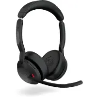 Jabra Headset - Bluetooth - trådlöst - USB-C - - Evolve2 55 MS Stereo - headset