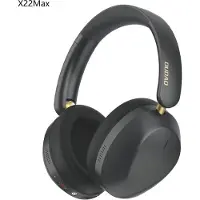 Dudao X22 Max trådlösa On-Ear Bluetooth-hörlurar med ANC - Svart