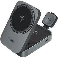 Dudao A11 Max 3-i-1 trådlös laddstation 15W med MagSafe-kompatibilitet