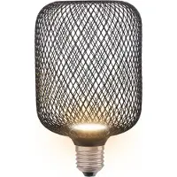 Osram LED Lampa E27 Square Svart 300lm 3,5W/827