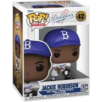 Funko POP! Ikoner-jackie Robinson Slumpmässig Figur Chase